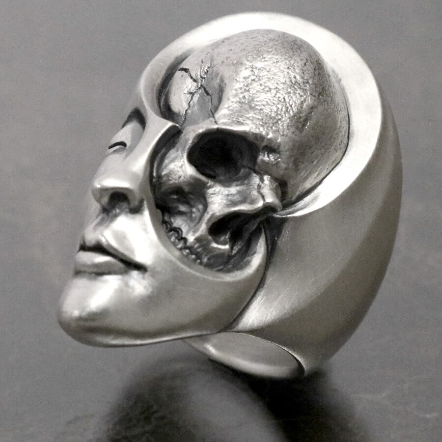 EYHIMD-Unique-Design-Human-Duality-Hide-Yin-and-Yang-Skull-Rings-Men's-Punk-Goth-Stainless-Steel-Biker-Ring-Women-Jewelry EYHIMD Unique Design Human Duality Hide Yin and Yang Skull Rings Men's Punk Goth Stainless Steel Biker Ring Women Jewelry