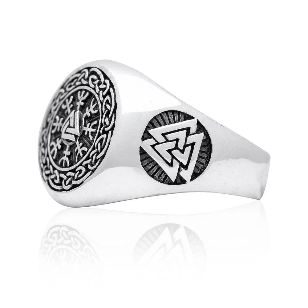 EYHIMD-Viking-Valknut-Helm-of-Awe-Stainless-Steel-Ring-Men's-Aegishjalmur-Odin-Icelandic-Runes-Celtics-Knot-Jewelry-Amulet-Gift EYHIMD Viking Valknut Helm of Awe Stainless Steel Ring Men's Aegishjalmur Odin Icelandic Runes Celtics Knot Jewelry Amulet Gift