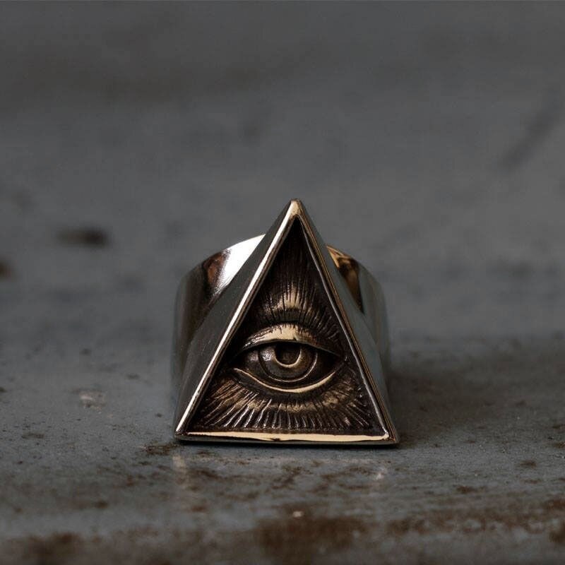 Mens-Stainless-Steel-Biker-Ring-Skull-Silver-Color-Freemason-Illuminati-Triangle-Masonic-Rings-Punk-Masonic-Jewelry Mens Stainless Steel Biker Ring Skull Silver Color Freemason Illuminati Triangle Masonic Rings Punk Masonic Jewelry