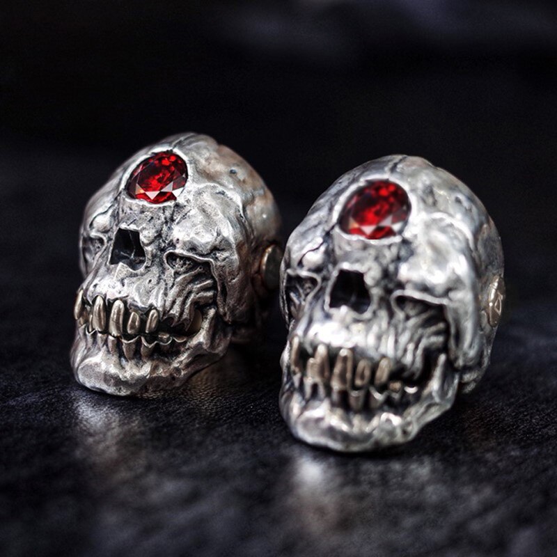 EYHIMD-Cyclops-Skull-Ring-Red-Cz-Crystal-on-The-Forehead,-Gothic-Punk-Men's-Stainless-Steel-Biker-Jewelry-Gift-for-Him EYHIMD Cyclops Skull Ring Red Cz Crystal on The Forehead, Gothic Punk Men's Stainless Steel Biker Jewelry Gift for Him